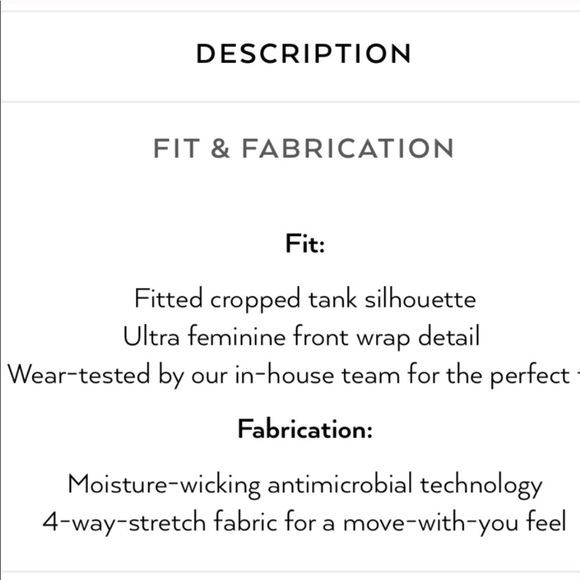 Alo Cover Tank XS - Picture 14 of 16